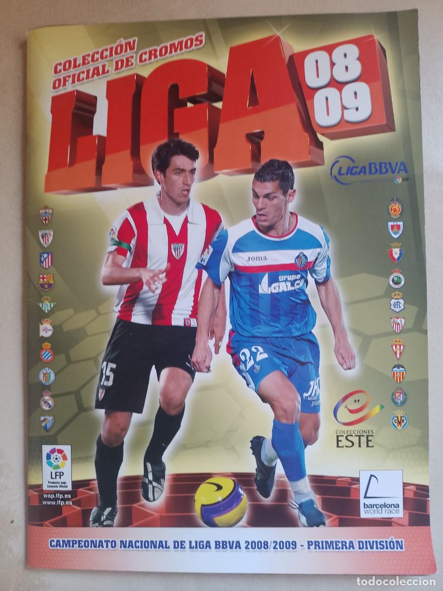 Coleccionismo deportivo: ALBUM PANINI LIGA 08 / 09