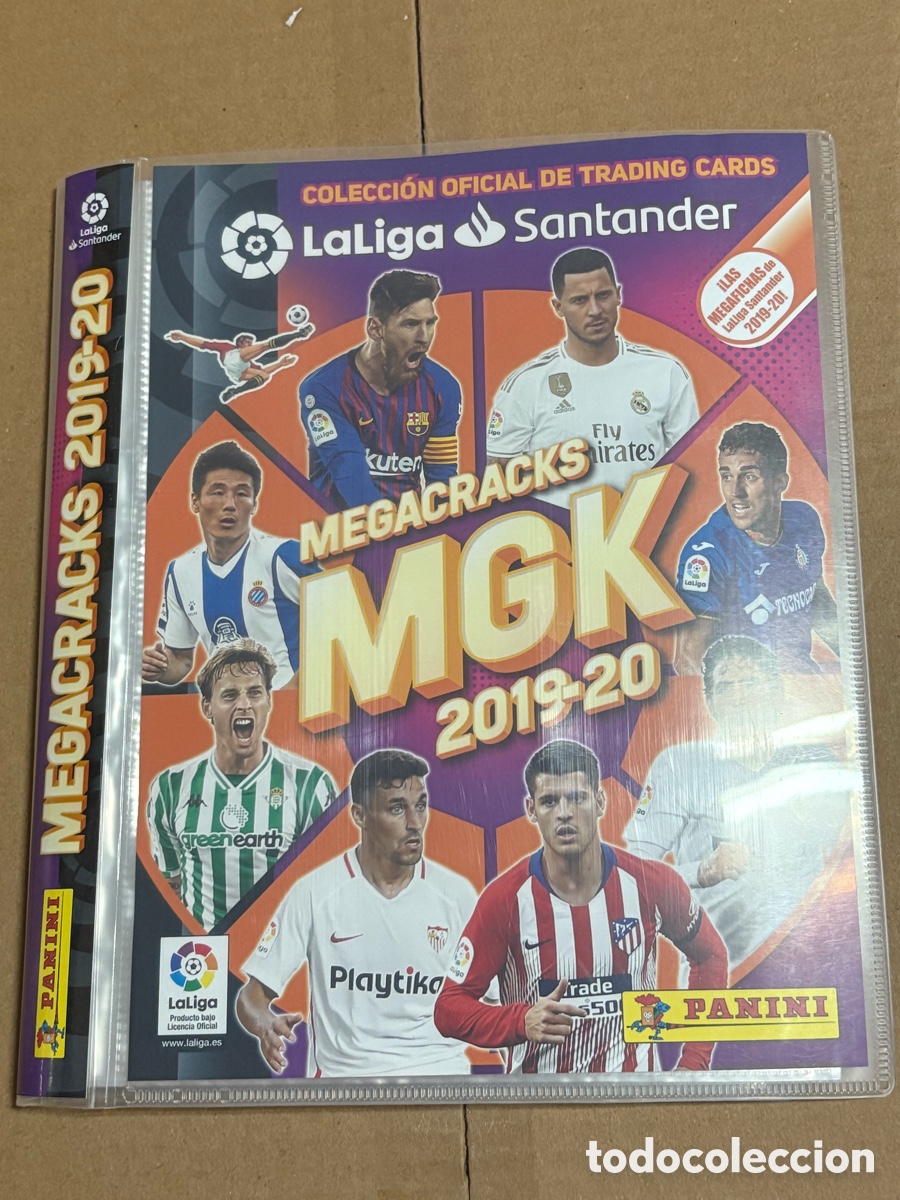Coleccionismo deportivo: Album Megapack Lanzamiento Megacracks 19 20 2019-20 Panini &Aacute;lbum Archivador