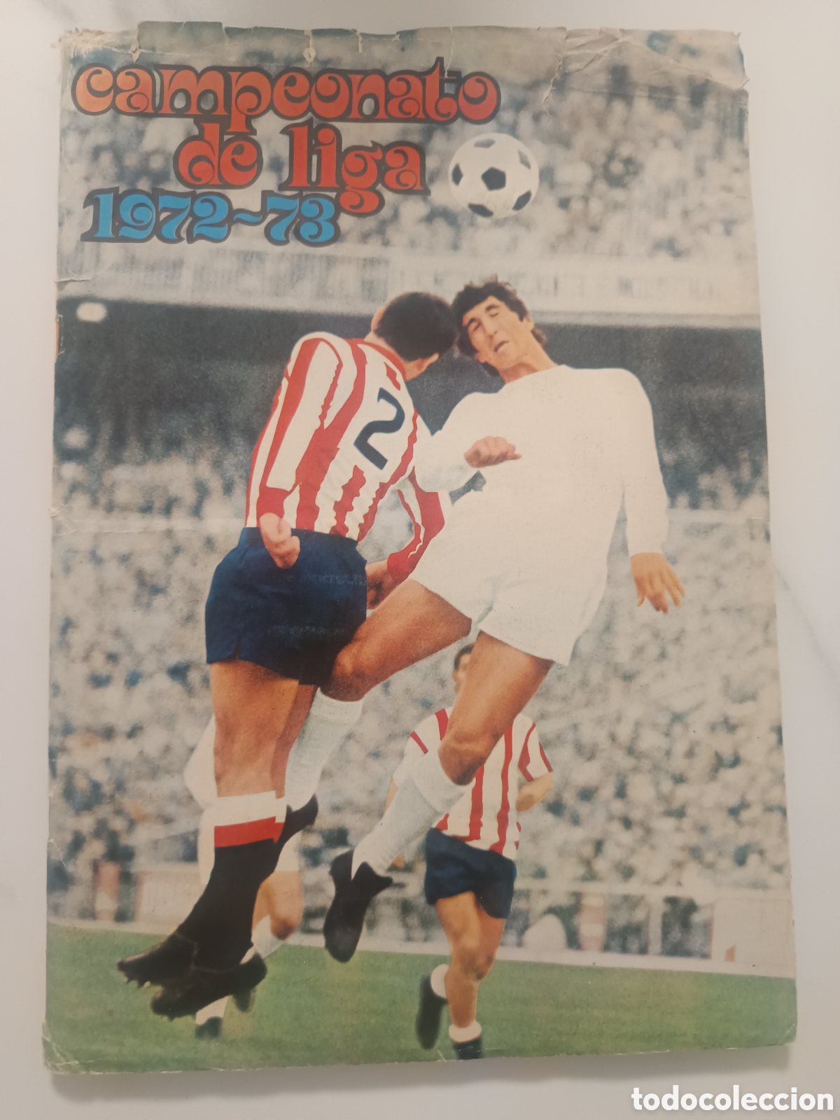 Sports collectibles: &Aacute;LBUM DE CROMOS EDITORIAL DISGRA LIGA 72 73 1972 1973