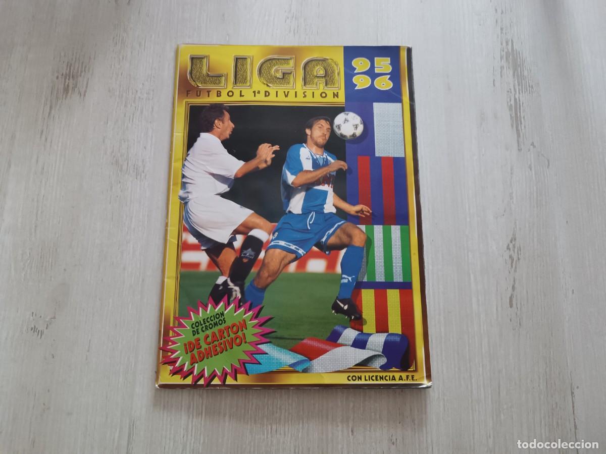 Coleccionismo deportivo: &Aacute;LBUM CASI COMPLETO LIGA ESTE 95 96 1995 1996