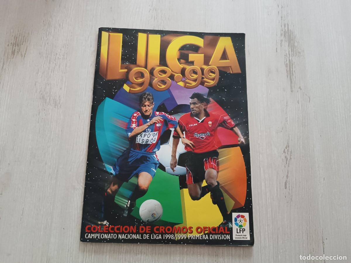 Coleccionismo deportivo: &Aacute;LBUM INCOMPLETO LIGA ESTE 98 99 1998 1999