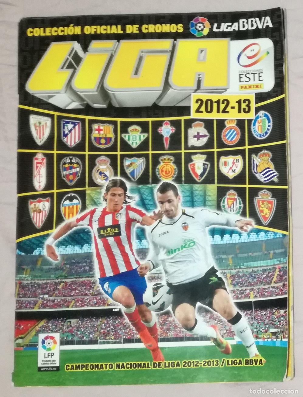 Coleccionismo deportivo: Album de futbol Liga 2012-13, ESTE - Contiene 347 cromos (59 dobles, 33 fichajes) &iexcl;&iexcl;LEER!!