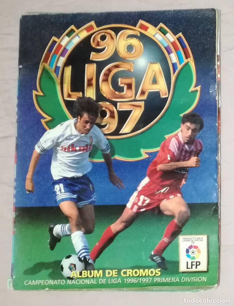 Coleccionismo deportivo: Album de futbol Liga 1996-97, ESTE - Contiene 225 cromos (53 dobles, 24 fichajes) &iexcl;&iexcl;LEER!!