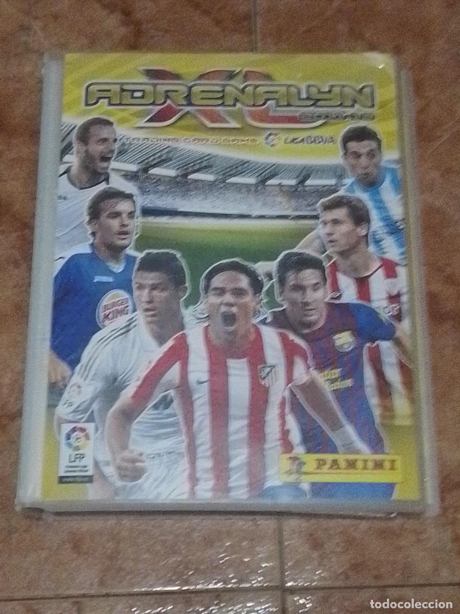 Sports collectibles: ALBUM 11 12 ADRENALYN XL 2011 2012 PANINI ALBUM CON 347 CROMOS CARDS FICHAS SIN REPETIR
