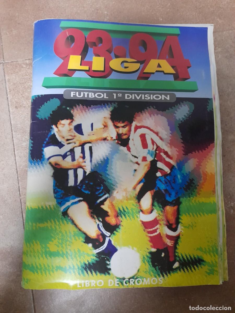 Coleccionismo deportivo: &Aacute;LBUM DE CROMOS LIGA ESTE 1993 1994 93 94