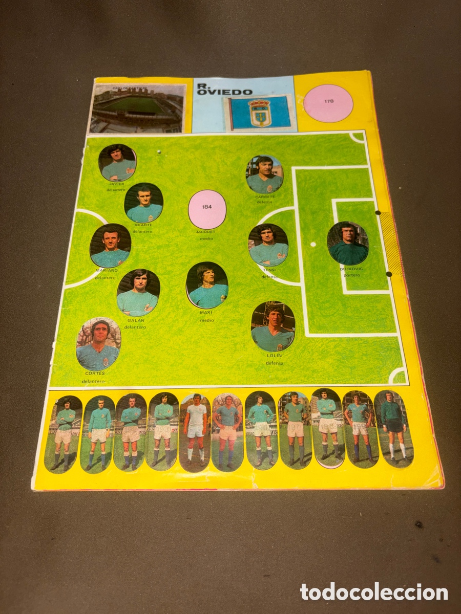 Coleccionismo deportivo: Antiguo &aacute;lbum *campeonato de la liga 75-76*incompleto,sin portadas*ver fotos*