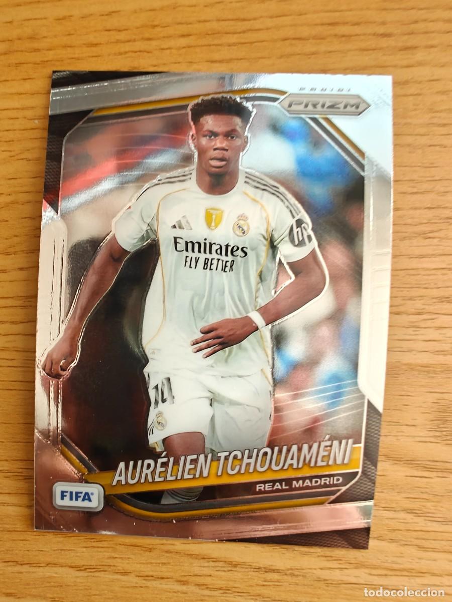 Coleccionismo deportivo: Aurelien Tchouameni 182 Panini Prizm FIFA 25 26 Real Madrid 2025 2026