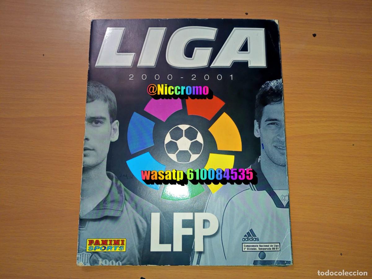 Coleccionismo deportivo: album a falta de 69 cromos 00 01 campeonato super liga 2000 2001 panini niccromo