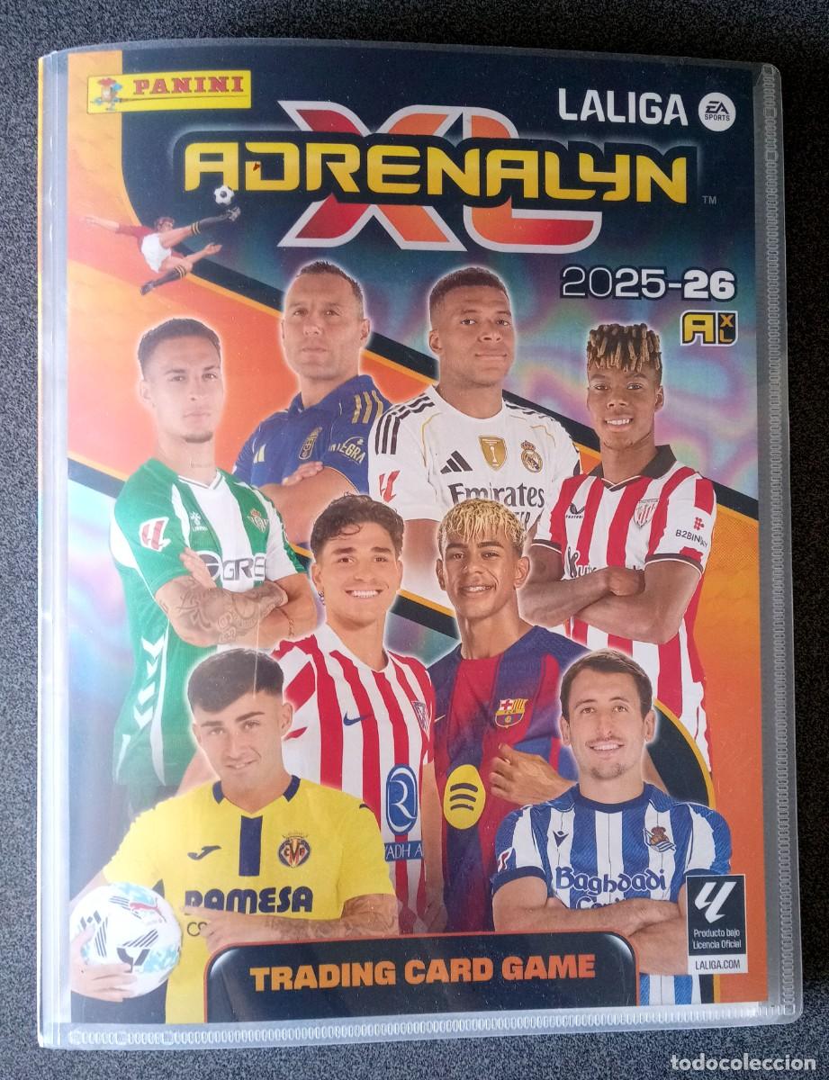 Coleccionismo deportivo: &Aacute;lbum vac&iacute;o Trading Card Game f&uacute;tbol Adrenalyn La Liga 2025 26