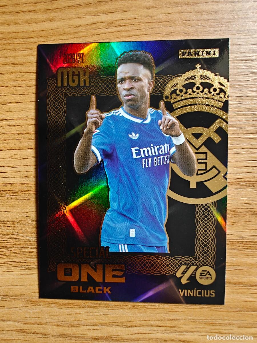 Coleccionismo deportivo: Vin&iacute;cius Megacracks 26 27 Special One Black Real Madrid 2026 2027 Paralela