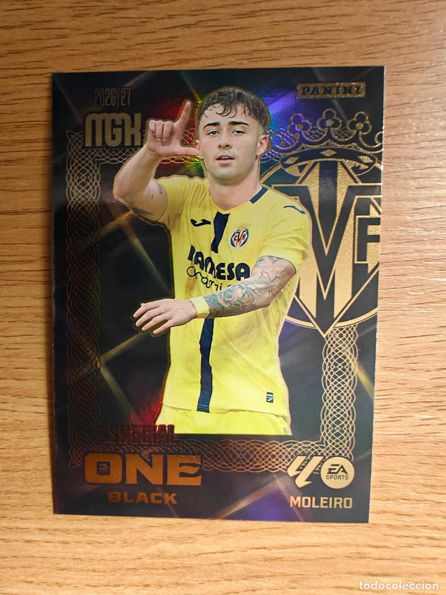 Coleccionismo deportivo: Moleiro Megacracks 26 27 Special One Black Villarreal CF 2026 2027 Paralela