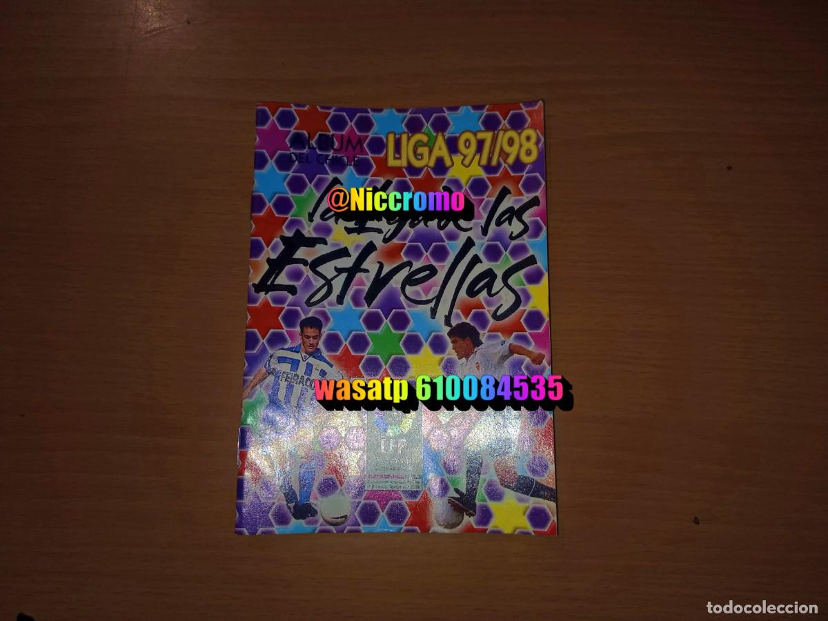 Coleccionismo deportivo: album vacio de chicles liga de estrellas 97 98 lfp 1997 1998 ed panini niccromo