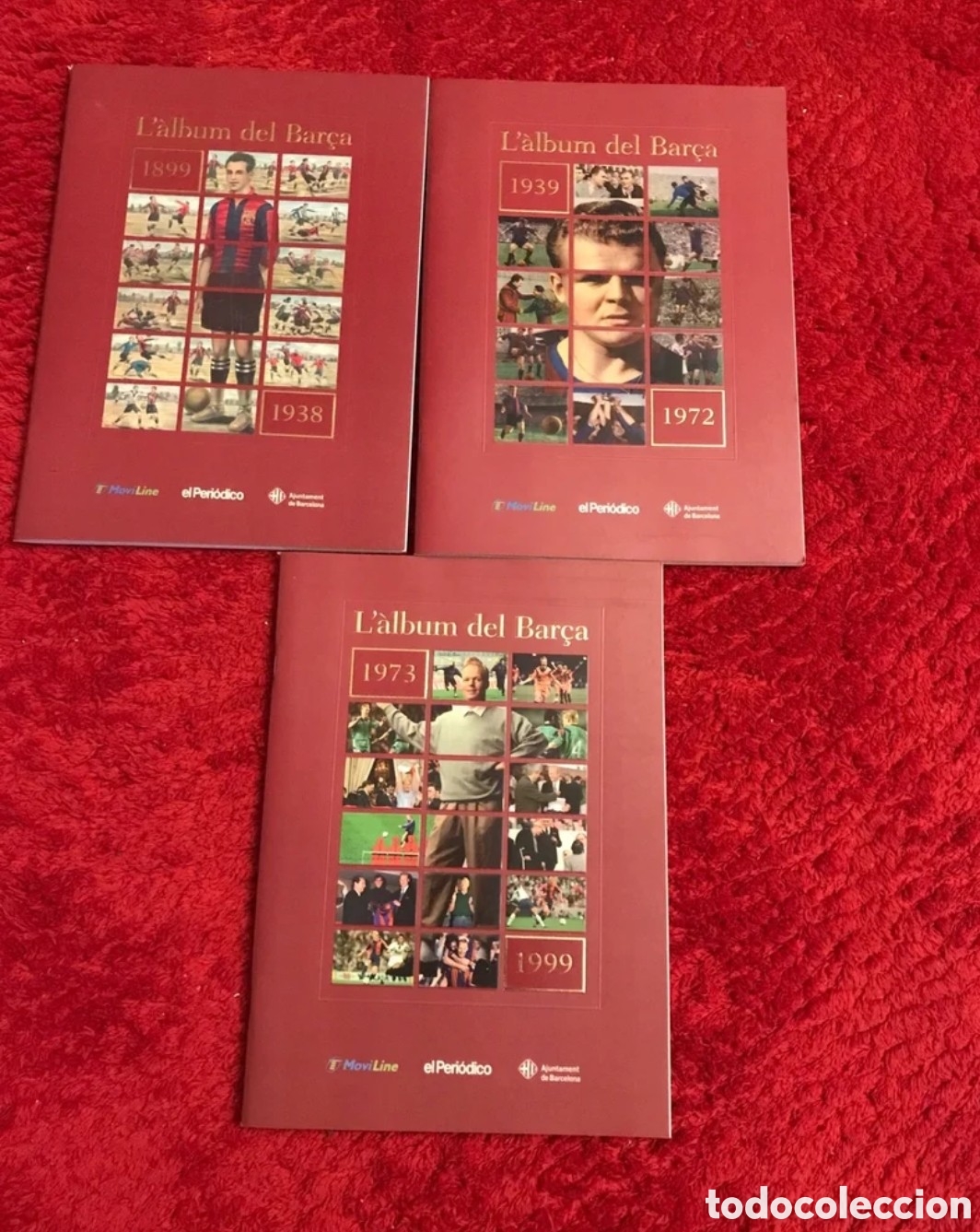 Coleccionismo deportivo: COLECCION BAR&Ccedil;A CENT ANYS DE RECORDS