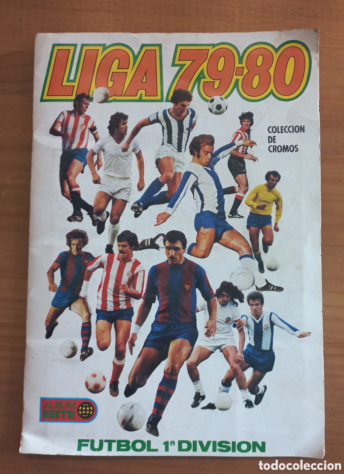 Coleccionismo deportivo: ALBUM LIGA ESTE FUTBOL 79-80 CONTIENE 148 CROMOS QUINI, REXACH, HIERRO, PIRRI, JUANITO ETC