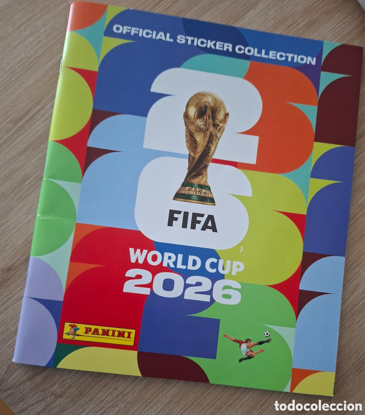 Coleccionismo deportivo: &Aacute;lbum vacio Mundial 2026 Panini stickers