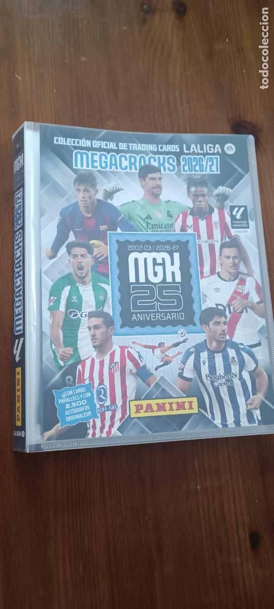 Coleccionismo deportivo: ALBUM MGK 2026 27 - VACIO - BUEN ESTADO