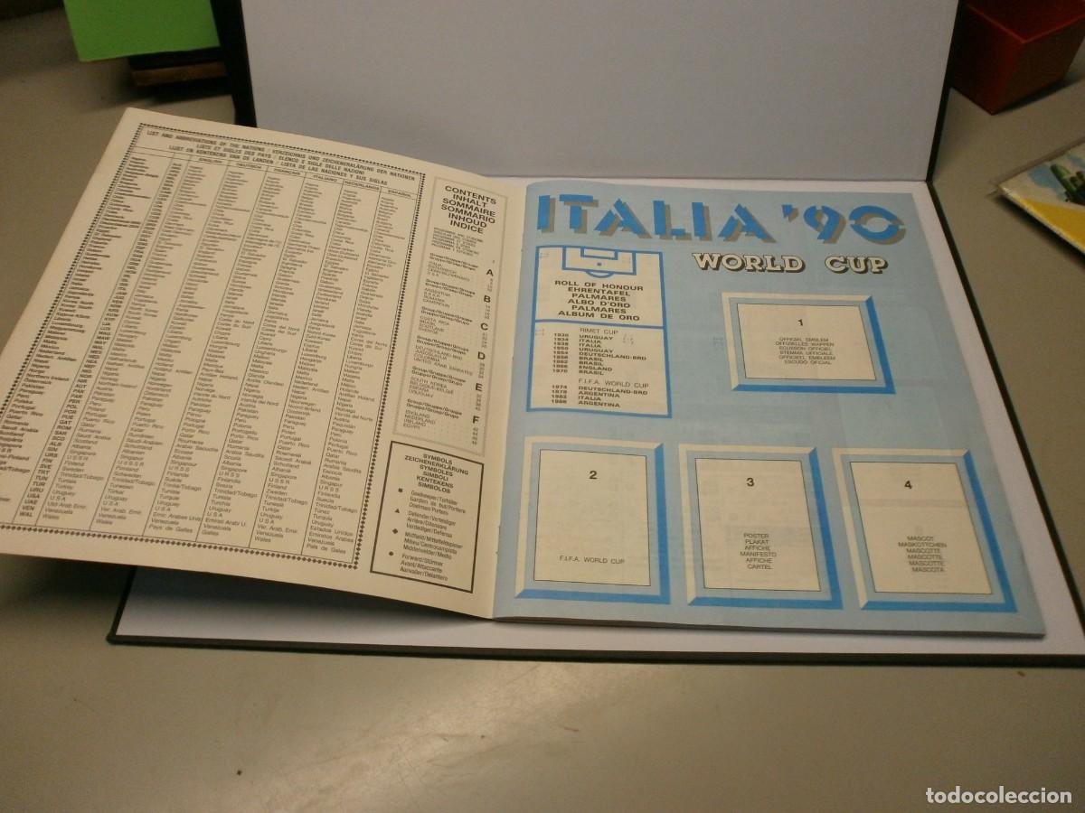 Coleccionismo deportivo: album panini italia 90 mundial buen estado