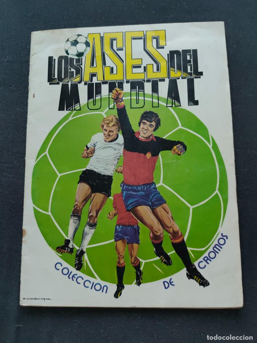 Colecionismo desportivo: ALBUM LOS ASES DEL MUNDIAL ESPA&Ntilde;A 82 - EDITORIAL VENLICO