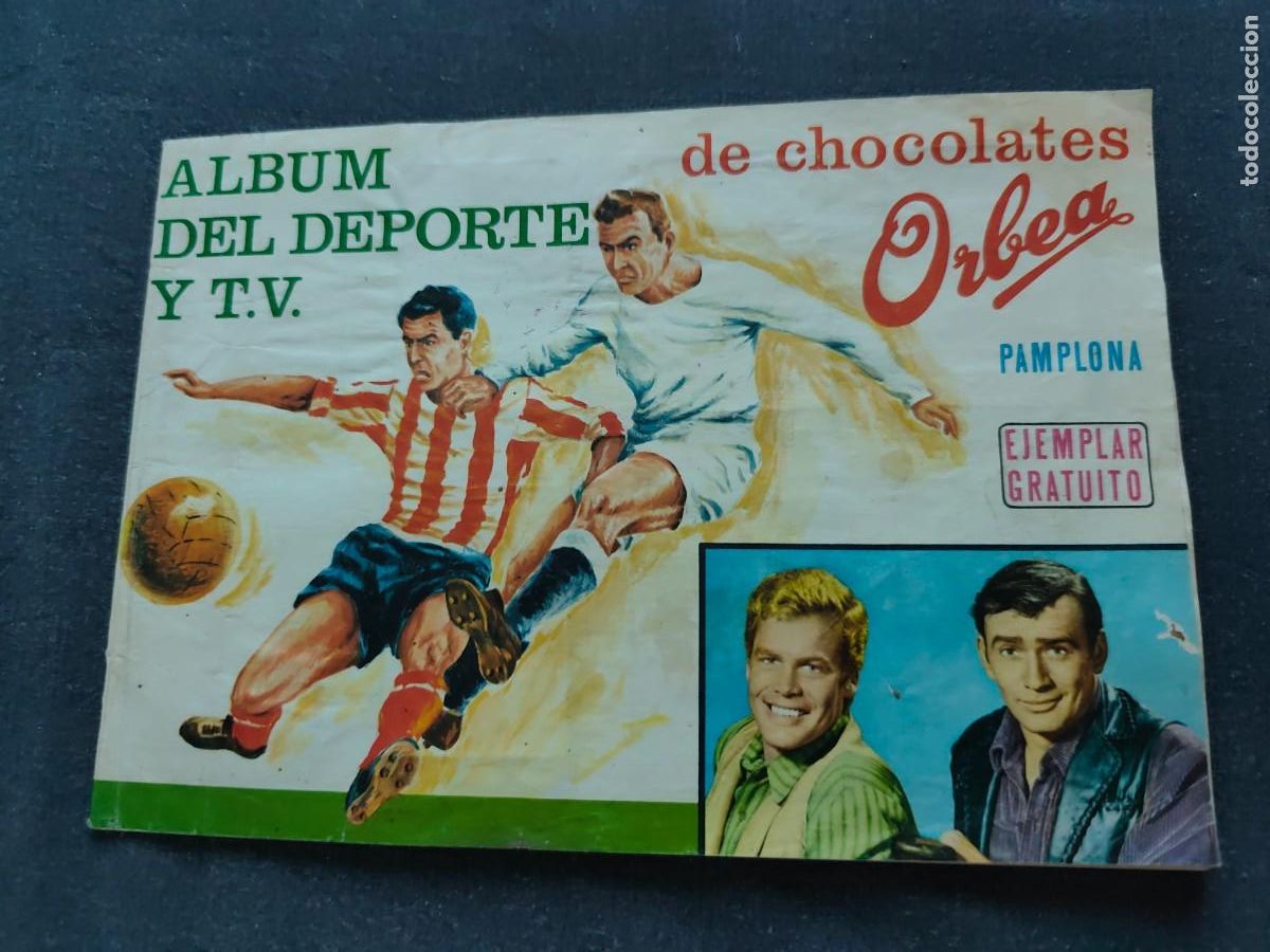 Coleccionismo deportivo: &Aacute;lbum del deporte y TV de chocolates Orbea