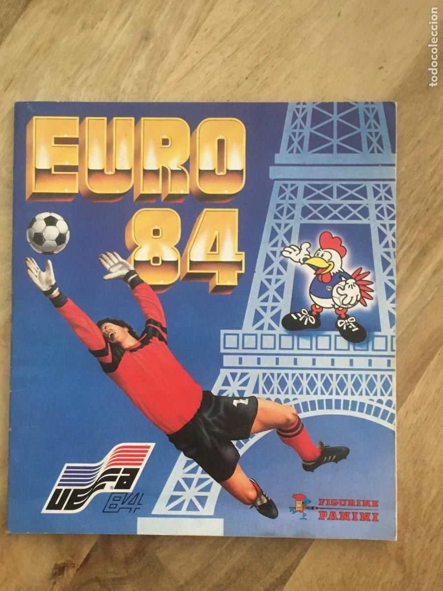 Coleccionismo deportivo: euro 84 eurocopa futbol panini album cromos incompleto muy buen estado
