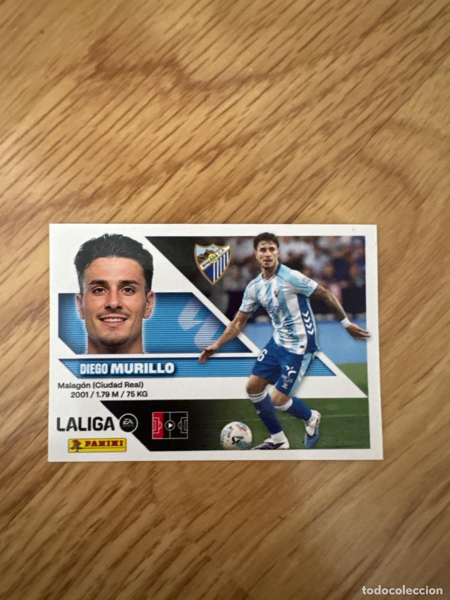 Coleccionismo deportivo: Cromo n&deg;6 DIEGO MURILLO M&aacute;laga La Liga 26/27