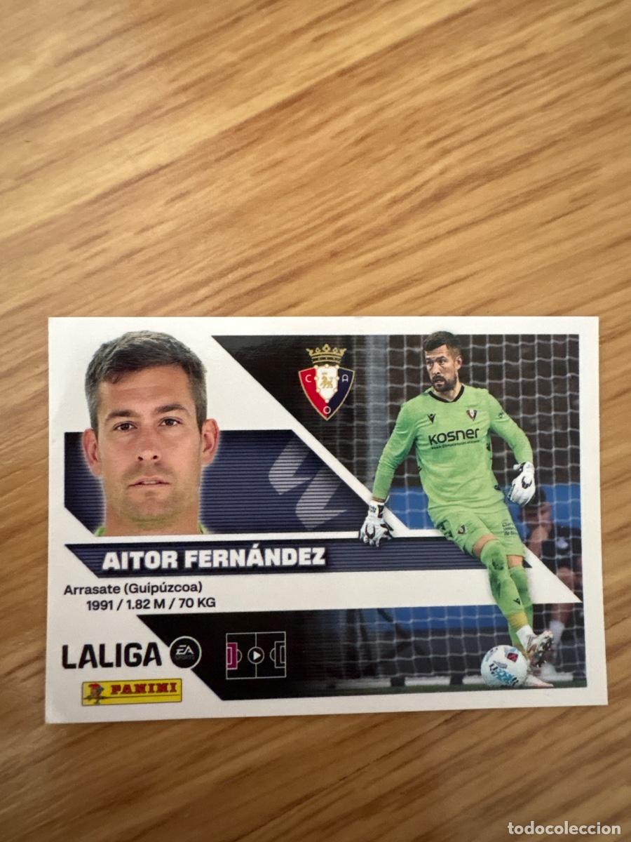 Coleccionismo deportivo: Cromo n&deg;4 AITOR FERN&Aacute;NDEZ CD Osasuna La Liga 26/27