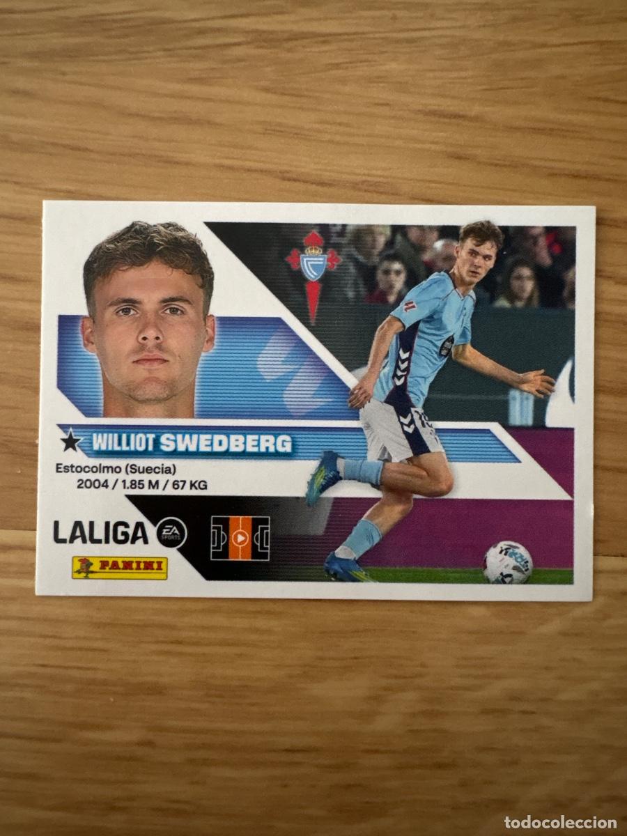 Coleccionismo deportivo: Cromo n&deg;16 WILLIOT SWEDBERG Celta de Vigo La Liga 26/27