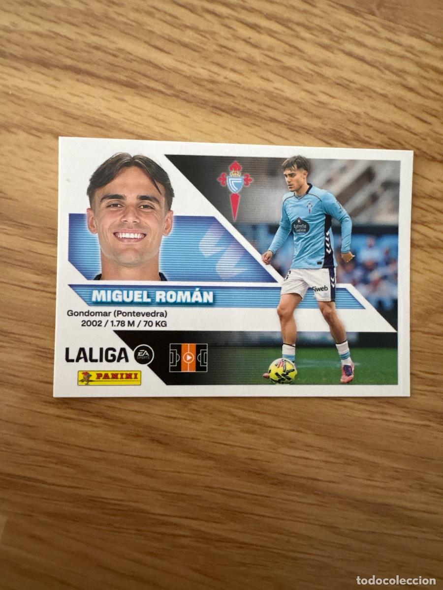 Coleccionismo deportivo: Cromo n&deg;12 MIGUEL ROM&Aacute;N Celta de Vigo La Liga 26/27