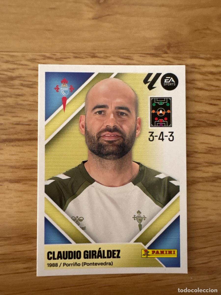 Coleccionismo deportivo: Cromo n&deg;2 Entrenador CLAUDIO GIR&Aacute;LDEZ Celta de Vigo La Liga 26/27