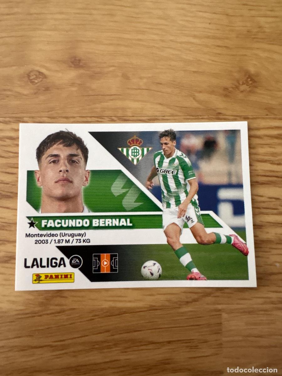 Coleccionismo deportivo: Cromo n&deg;13 FACUNDO BERNAL Real Betis La Liga 26/27
