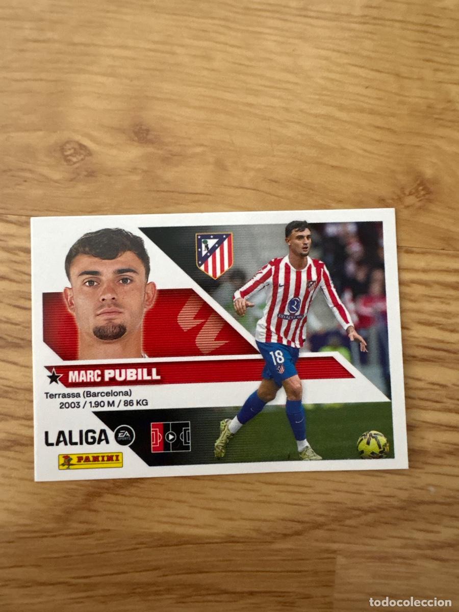 Coleccionismo deportivo: Cromo n&deg;7 MARC PUBILL Atl&eacute;tico de Madrid La Liga 26/27