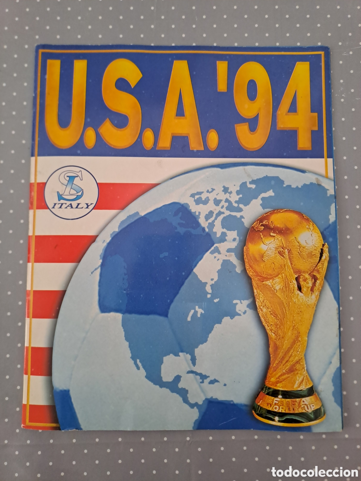 Coleccionismo deportivo: USA 94 World Cup Service Line Italy &Aacute;lbum original de cromos del Mundial de Estados Unidos 1994