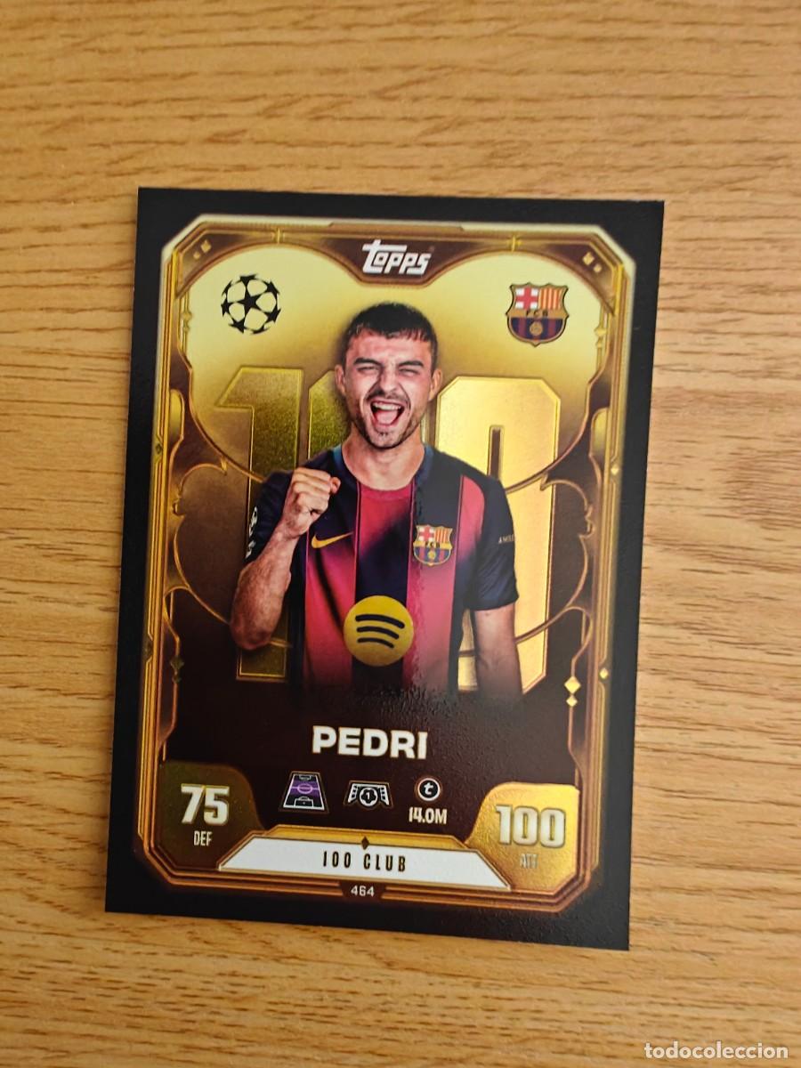 Coleccionismo deportivo: Pedri 464 Match Attax 25 26 100 Club FC Barcelona 2025 2026