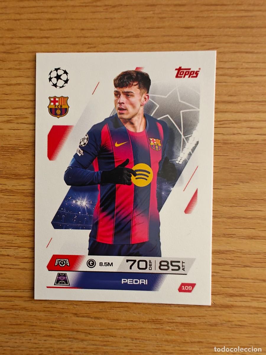 Coleccionismo deportivo: Pedri 109 Match Attax 25 26 FC Barcelona 2025 2026