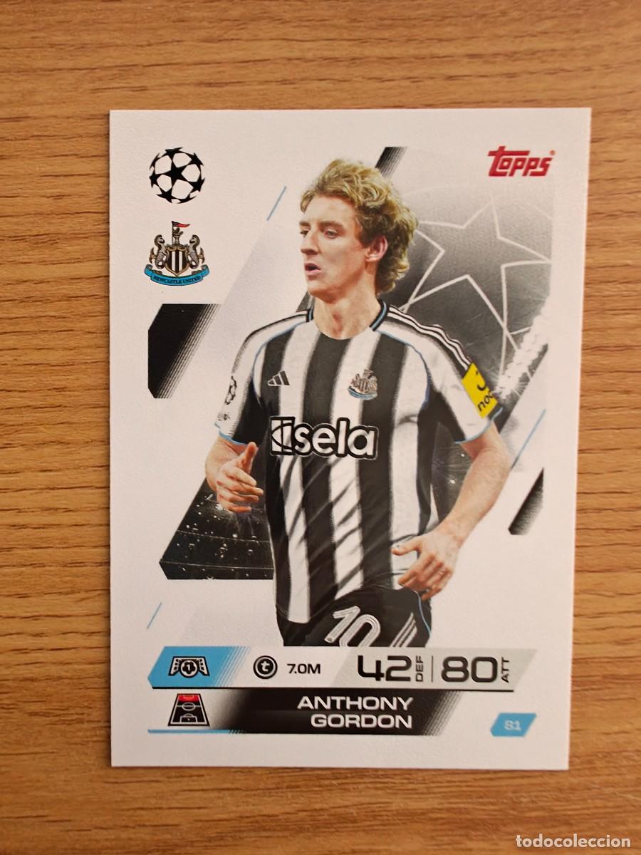 Coleccionismo deportivo: Anthony Gordon 81 Match Attax 25 26 Newcastle United 2025 2026