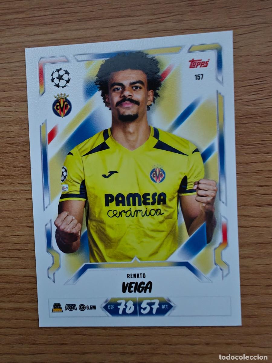 Coleccionismo deportivo: Renato Veiga 157 Match Attax 26 27 Villarreal CF 2026 2027
