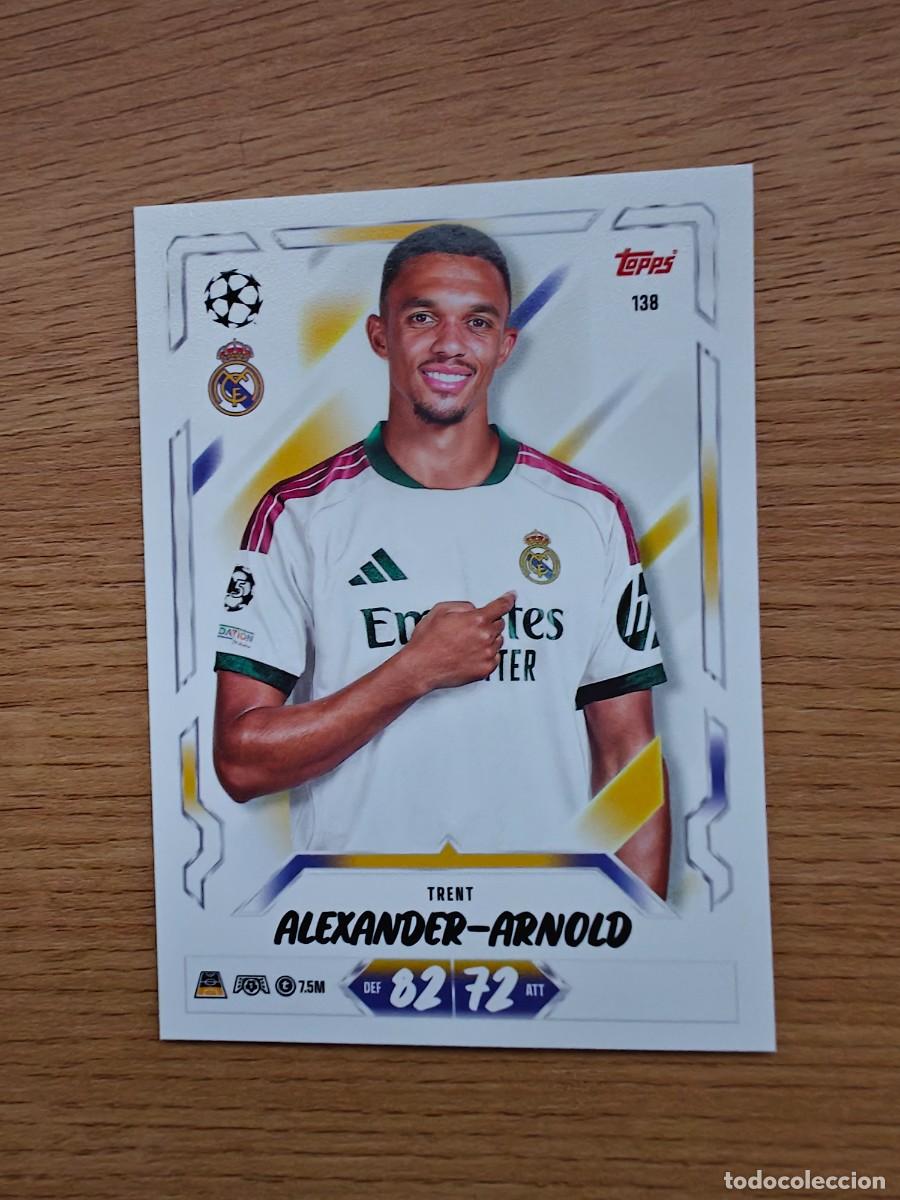 Coleccionismo deportivo: Trent Alexander Arnold 138 Match Attax 26 27 Real Madrid 2026 2027