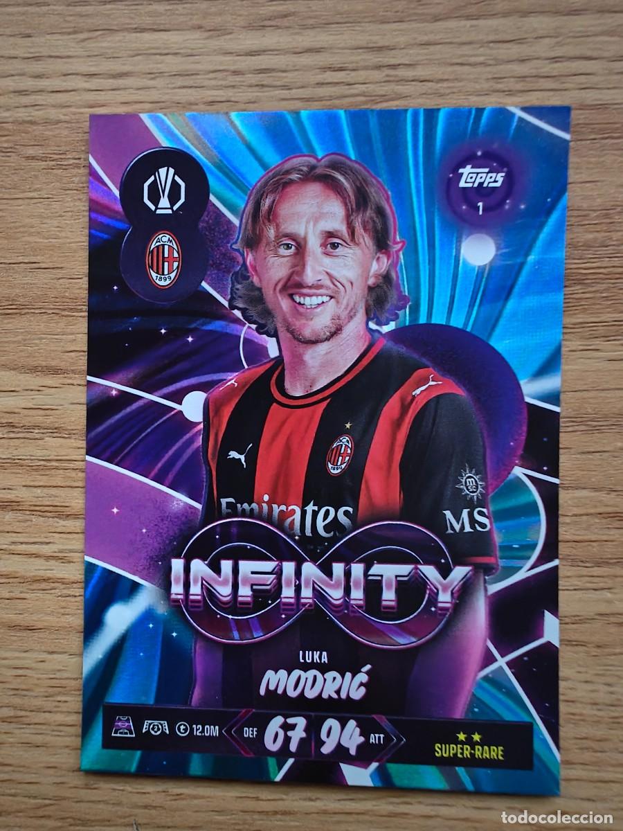 Coleccionismo deportivo: Luka Modrić 1 Match Attax 26 27 Infinity AC Milan 2026 2027