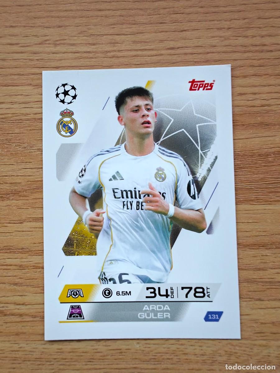 Coleccionismo deportivo: Arda G&uuml;ler 131 Match Attax 25 26 Real Madrid 2025 2026
