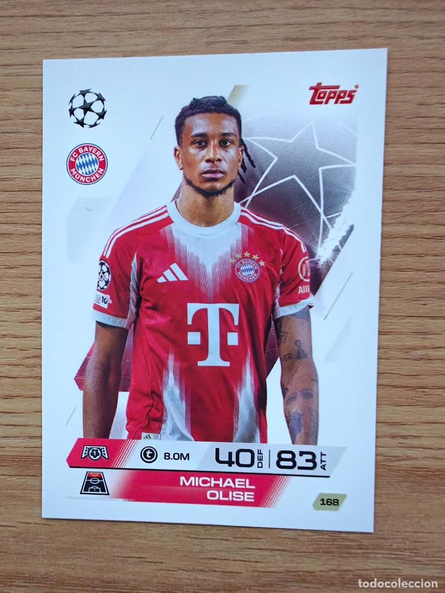 Coleccionismo deportivo: Michael Olise 168 Match Attax 25 26 Bayern Munich 2025 2026