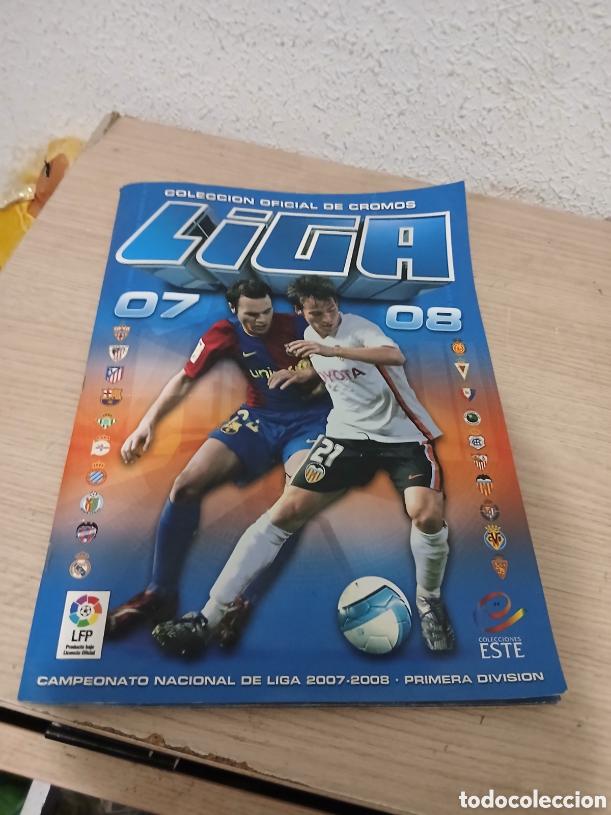 Coleccionismo deportivo: LIGA ESTE 07/08 A FALTA DE 4 CROMOS,,VER FOTOS