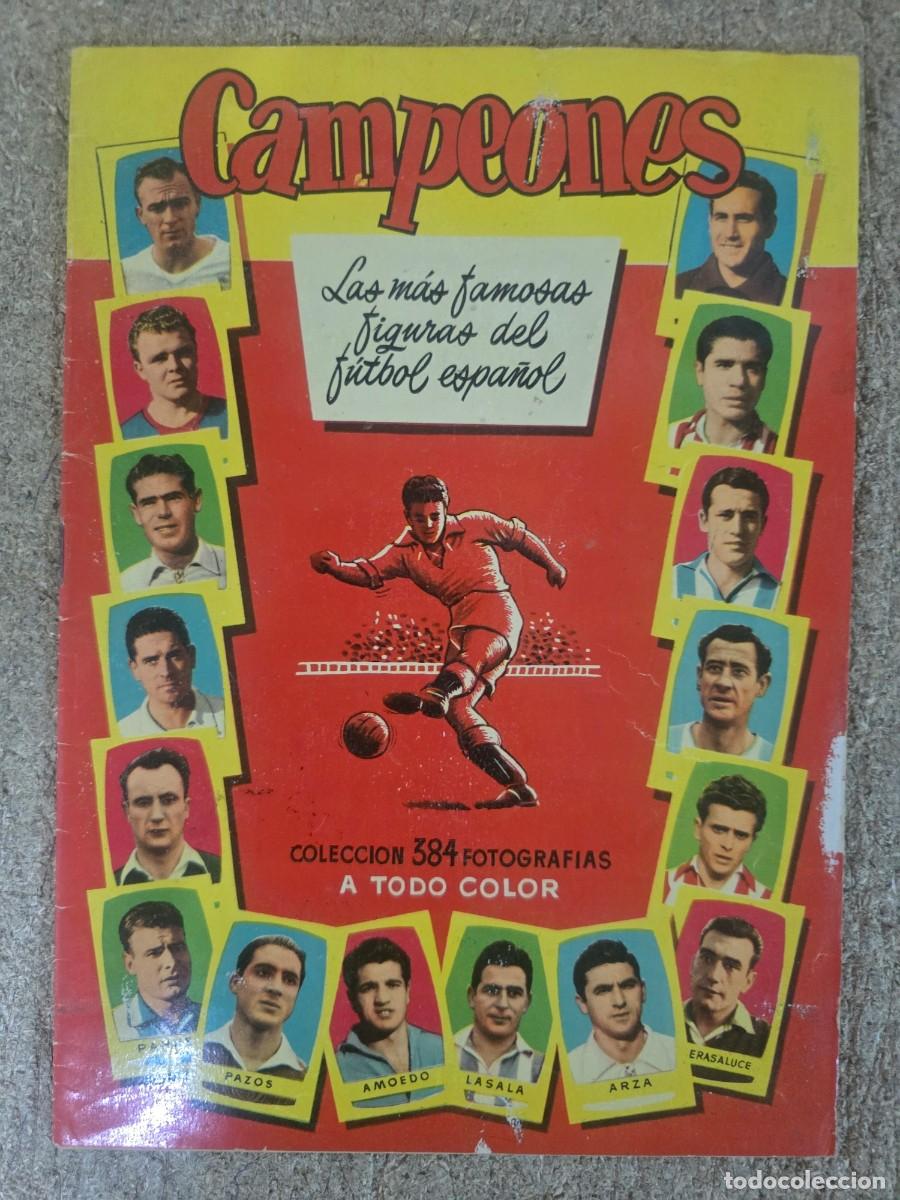 Coleccionismo deportivo: Album Campeones 1955.Vacio.Bruguera.ORIGINAL DE EPOCA