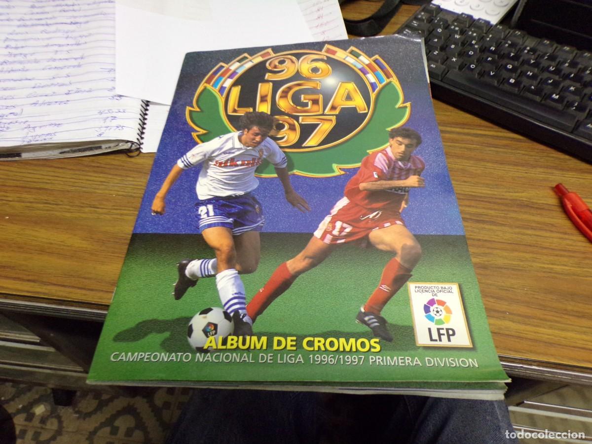 Coleccionismo deportivo: album cromos futbol liga 96 97 este muy completo muchos dobles coloca ultimos fichajes