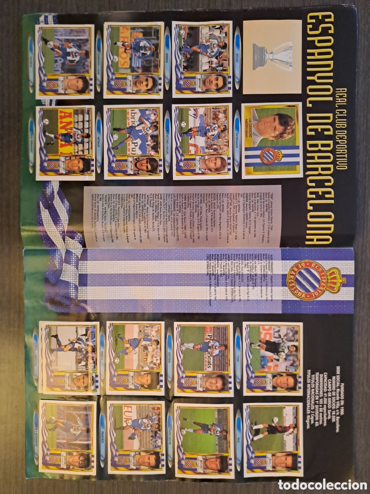 Coleccionismo deportivo: &Aacute;LBUM LIGA ESTE 95-96 EDICI&Oacute;N ESTE 22 EQUIPOS &Aacute;lbum original de Ediciones Este temporada 95-96