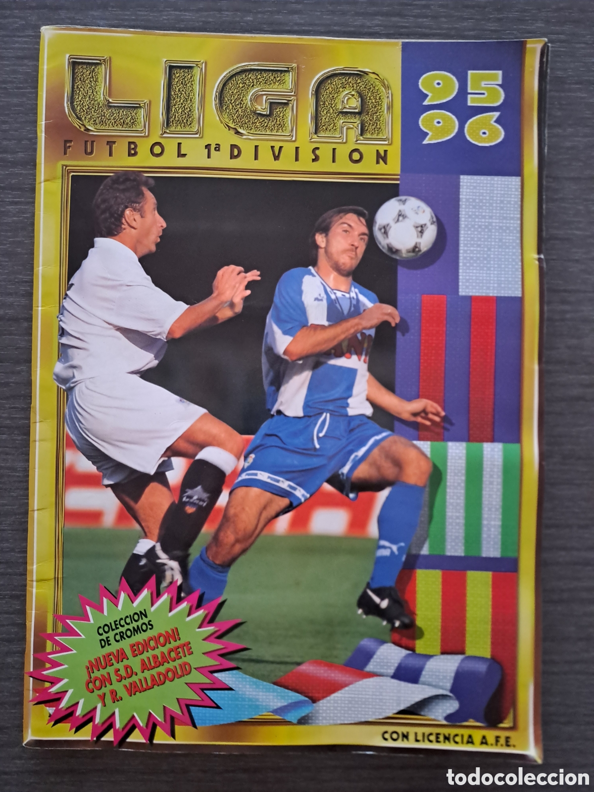 Coleccionismo deportivo: &Aacute;LBUM LIGA ESTE 95-96 EDICI&Oacute;N ESTE 22 EQUIPOS &Aacute;lbum original de Ediciones Este temporada 95-96