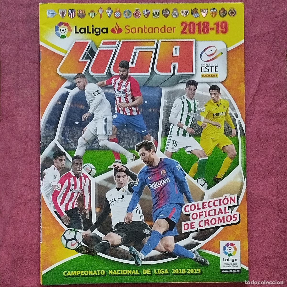 Coleccionismo deportivo: ALBUM VACIO - LIGA DE FUTBOL 2018- 2019 - 18 - 19 - LIGA ESTE