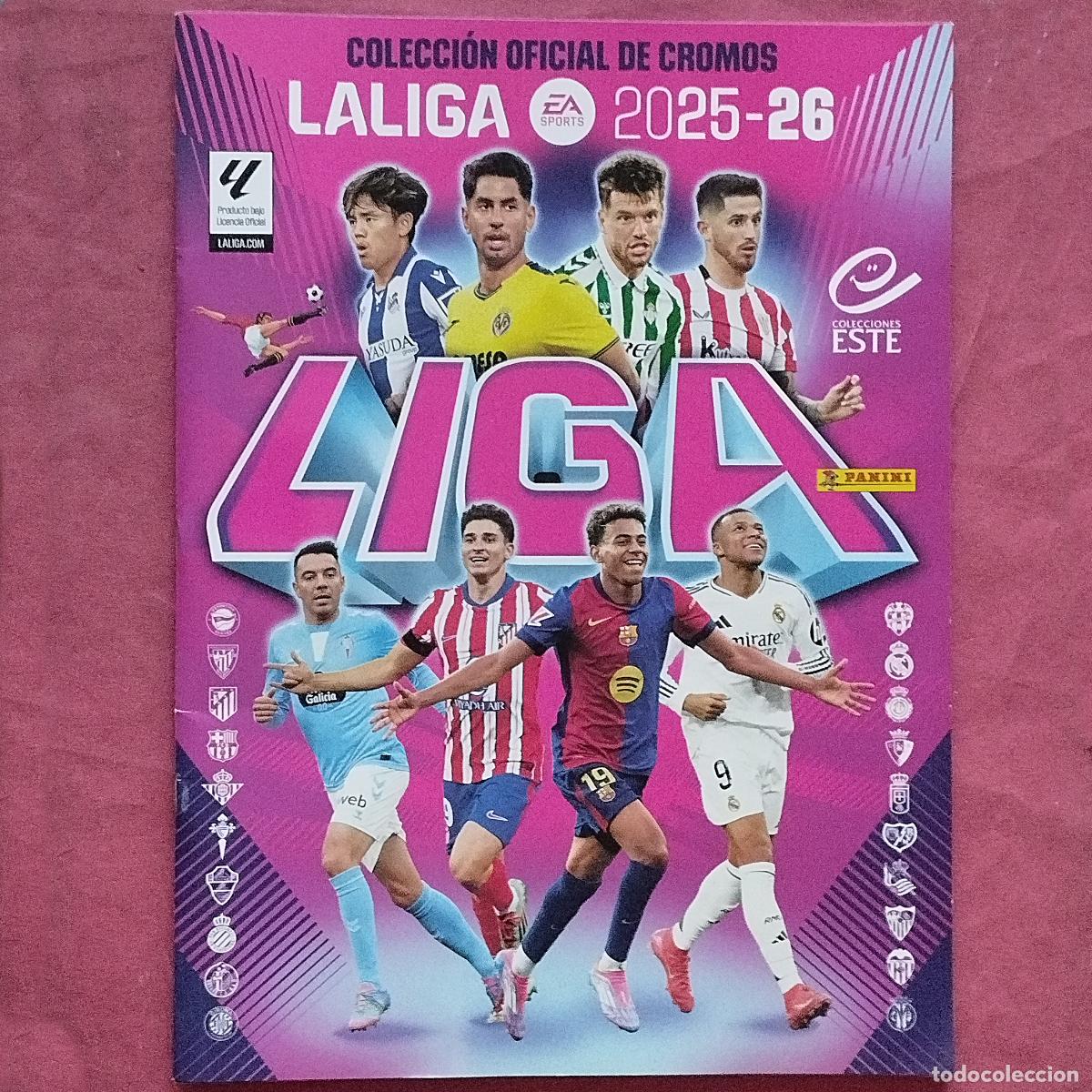 Coleccionismo deportivo: ALBUM VACIO - LIGA DE FUTBOL 2025 - 2026 - 25 -26 - LIGA ESTE