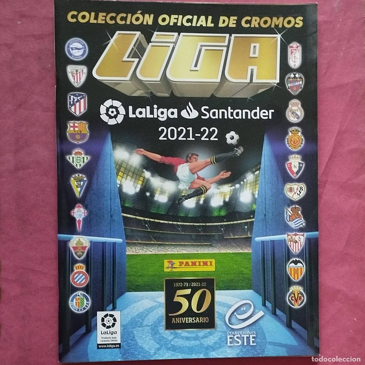 Coleccionismo deportivo: ALBUM VACIO - LIGA DE FUTBOL 2021 - 2022 - 21 - 22 - LIGA ESTE