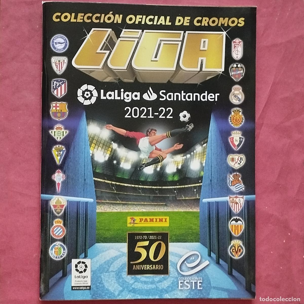 Coleccionismo deportivo: ALBUM VACIO - LIGA DE FUTBOL 2021 - 2022 - 21 - 22 - LIGA ESTE