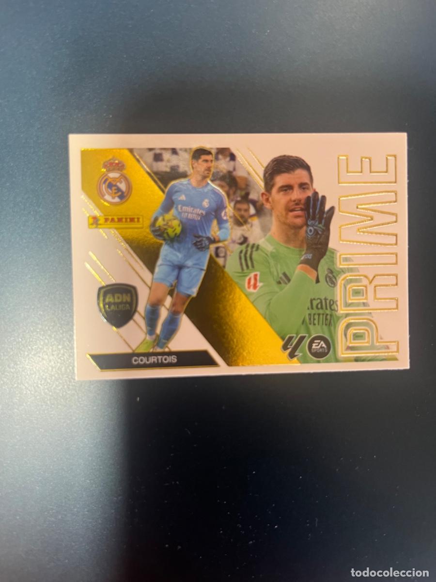 Coleccionismo deportivo: ADN 3 courtois Real Madrid prime ediciones este 26-27
